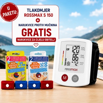 Merilnik krvnega tlaka za zapestje Rossmax S-150