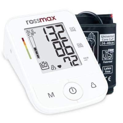Rossmax X3 digitalni tlakomjer za nadlakticu s detekcijom nepravilnog srčanog ritma i indikatorom rizika od hipertenzije, Kvantum-tim